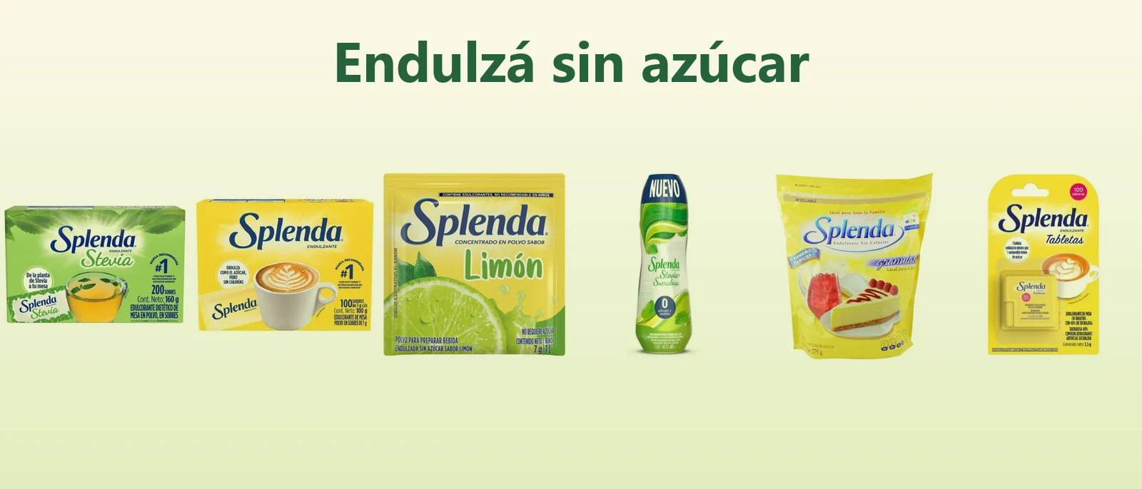 Splenda: endulzá sin azúcar